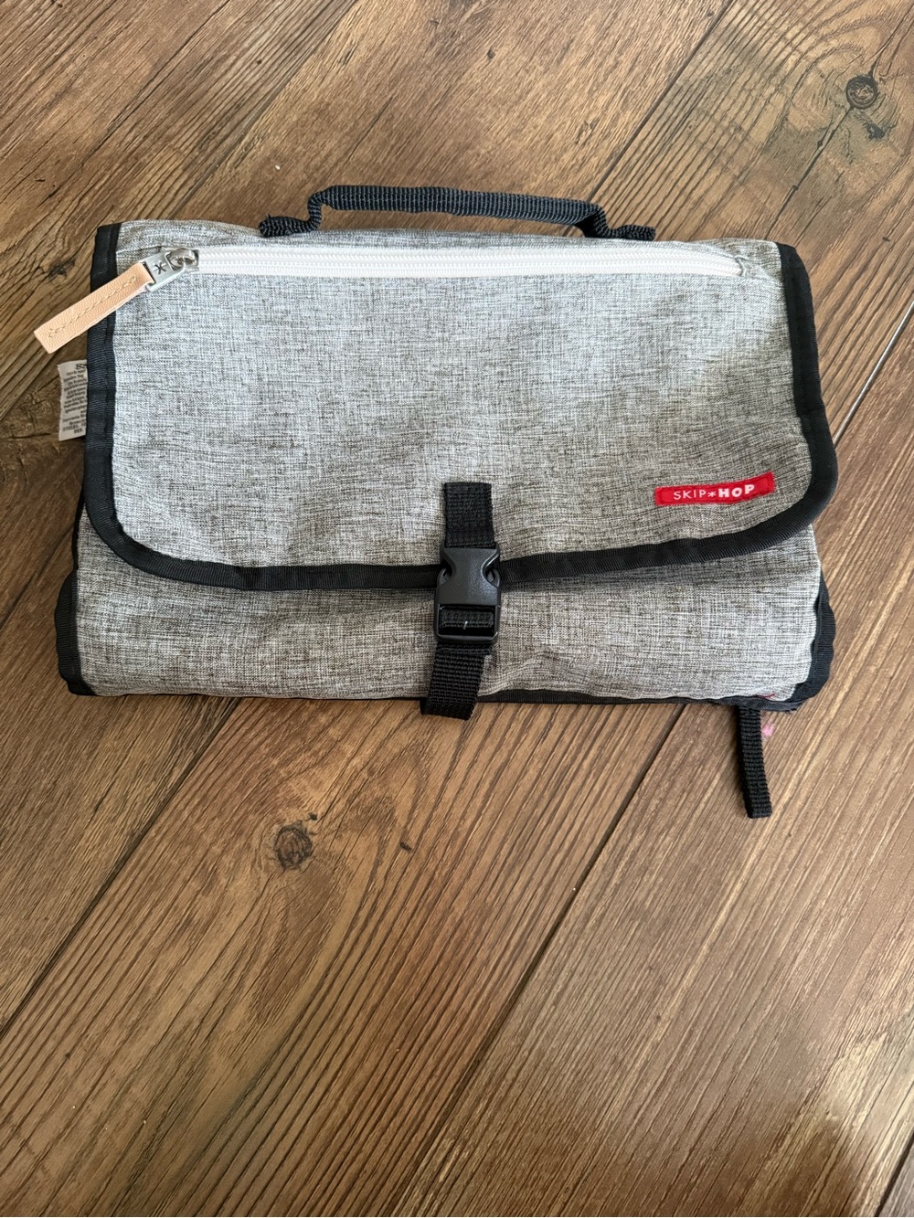 Skip Hop Gray Foldable Baby Changing Pad